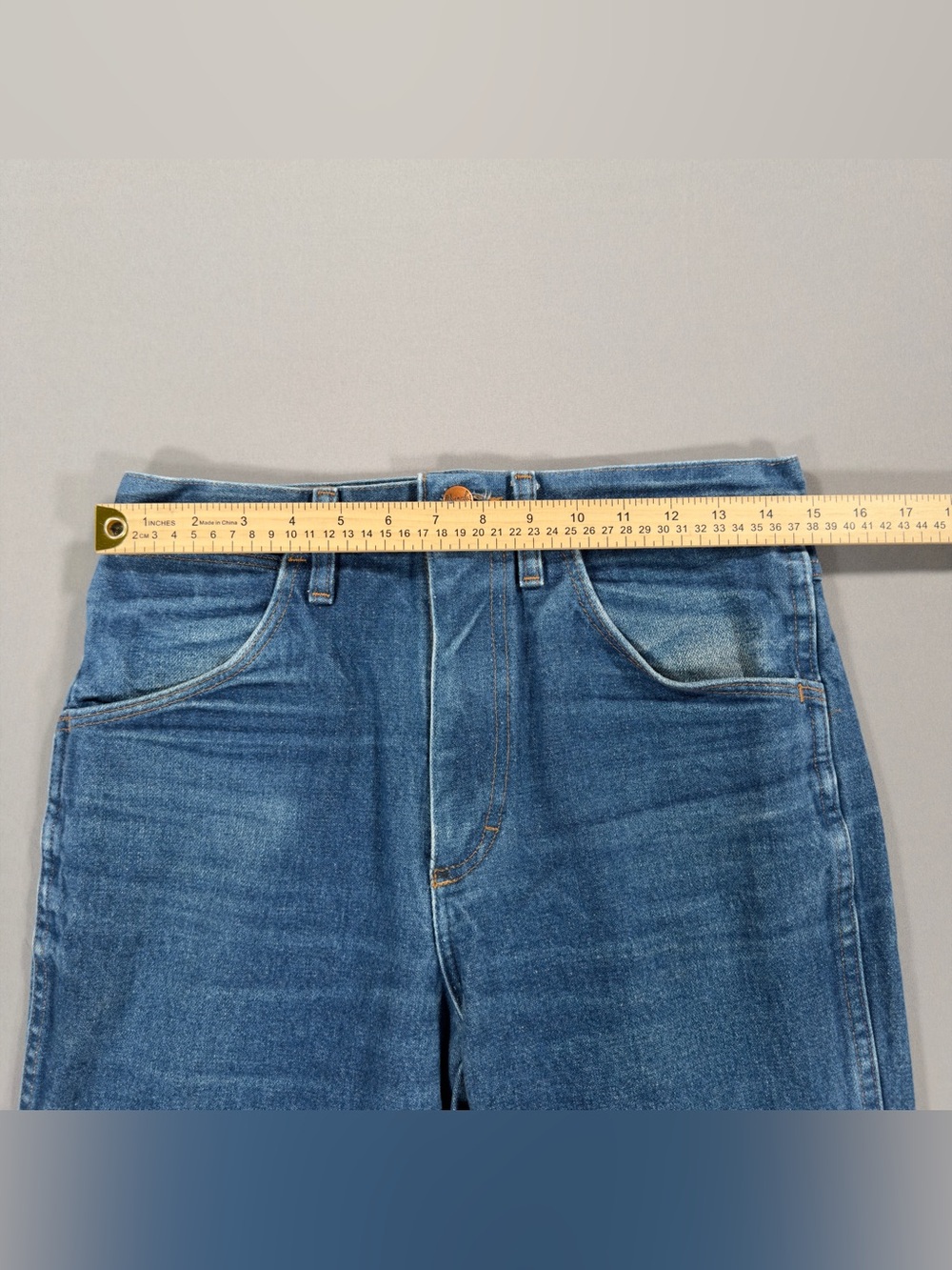 Vintage Wrangler 935NAV Cowboy Cut 31x36 (Fits 30x35) Slim Bootcut Denim Jeans - Picture 10 of 13
